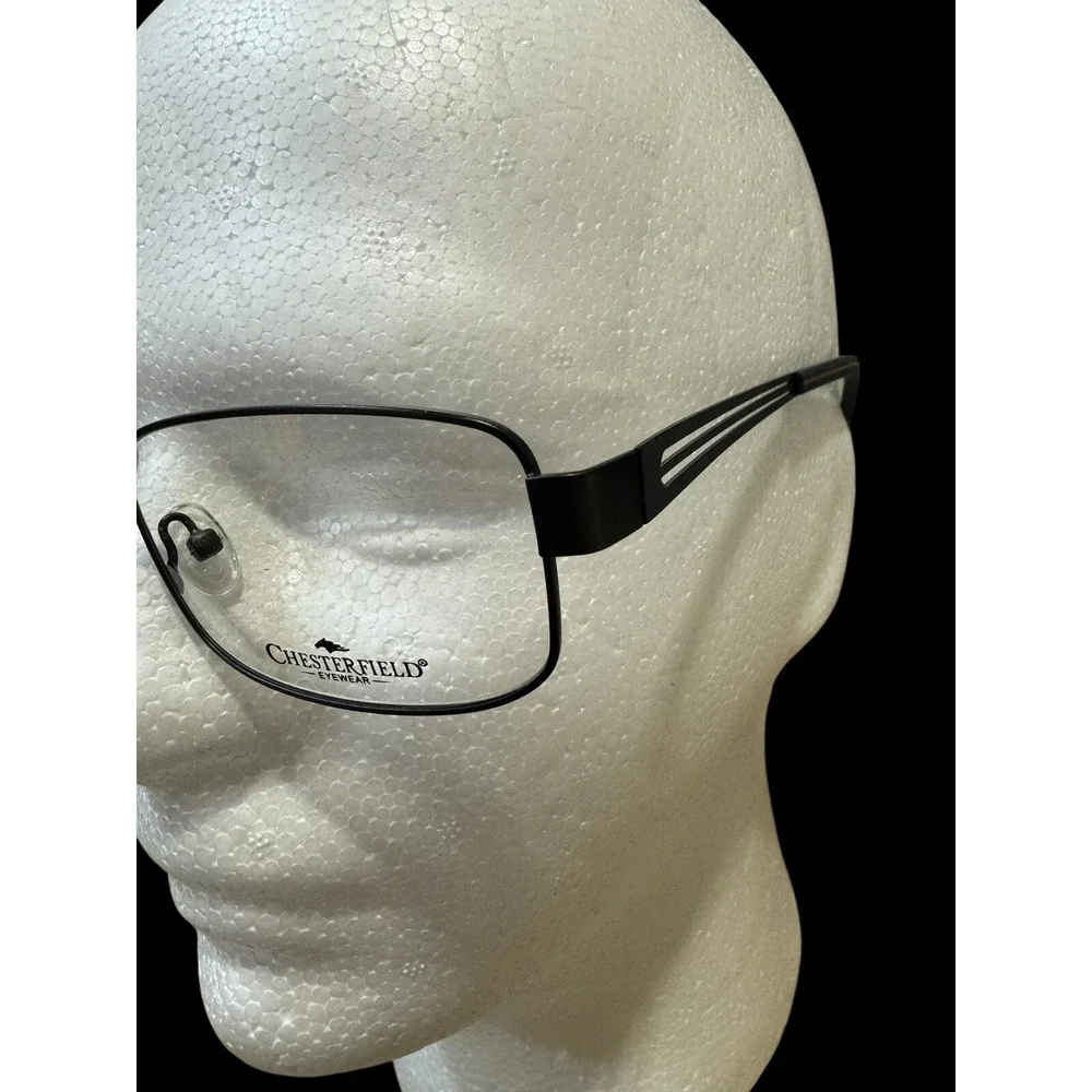 New Chesterfield Flexolite Eyewear Temples. Black Frame. Info In Pictures